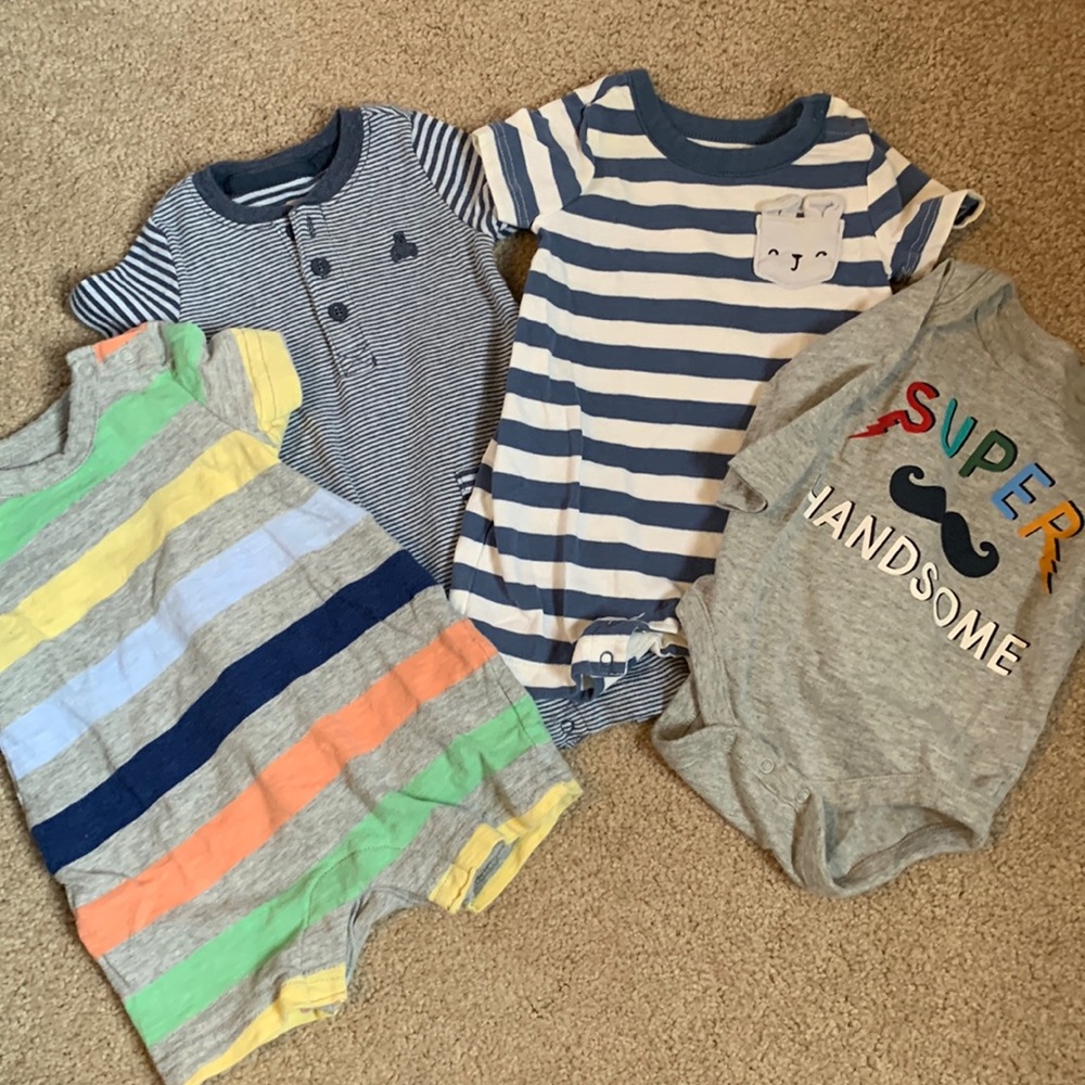 Baby Gap 0-3 mo lot of one pieces